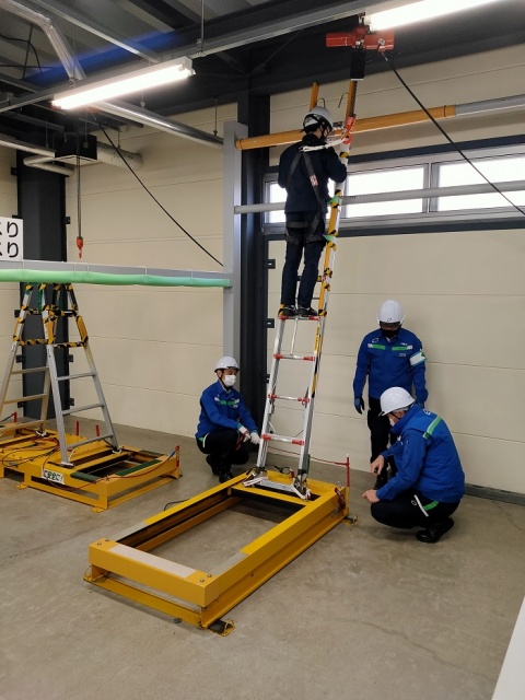 <企業連携>校外学習安全体験〜(株)中電工〜