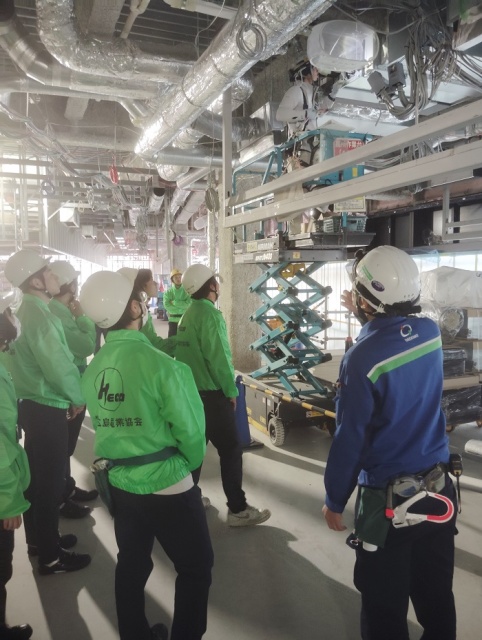 <企業連携>現場見学〜(一社)広島電業協会)様〜