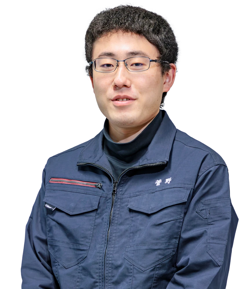 電気・通信施工学科１年 菅野一冬