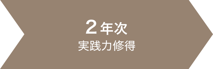 【洋菓子科】２年次は実践力を習得